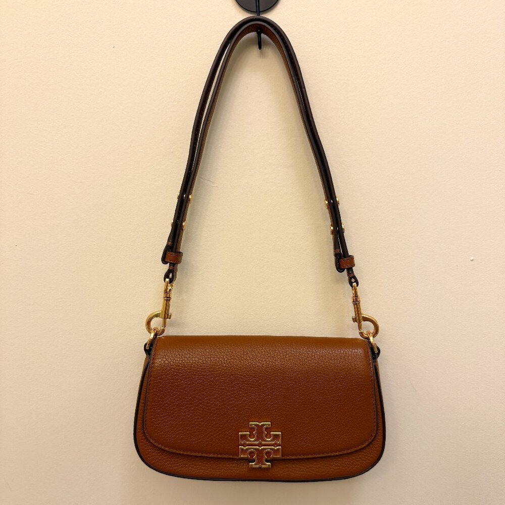 Tory Burch Britten Gold Hardware Women's Convertible Crossbody Handbag